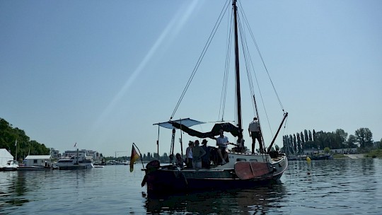 Bootstour auf dem Rhein